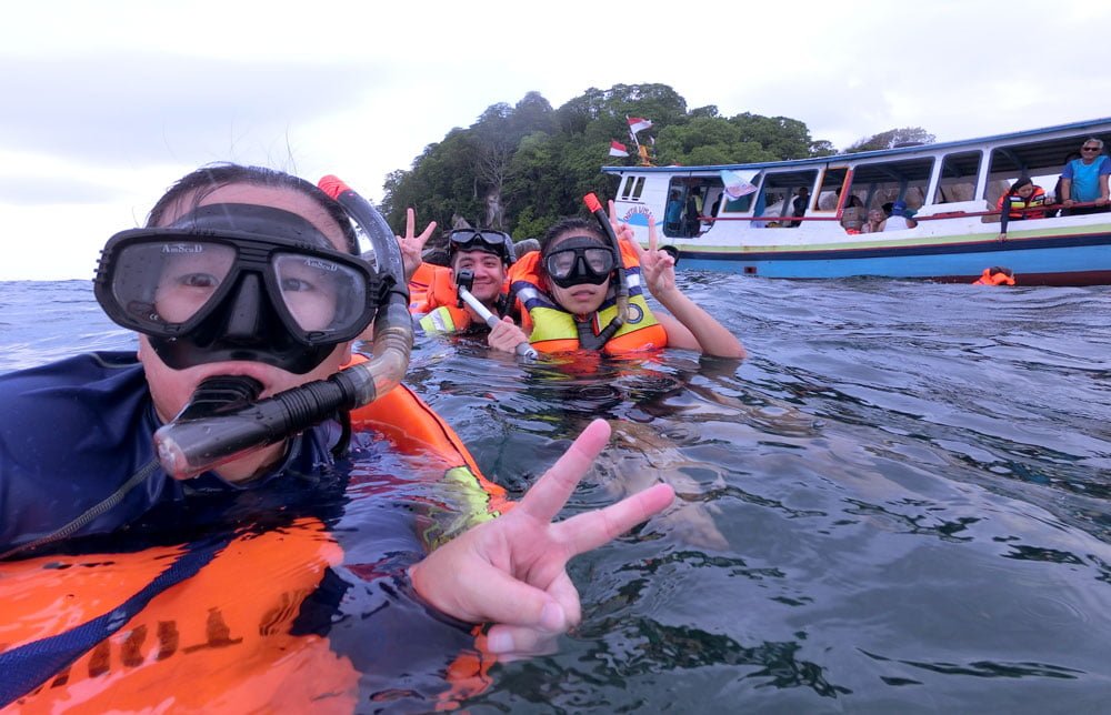 Belitung Lengkuas Island Snorkelling