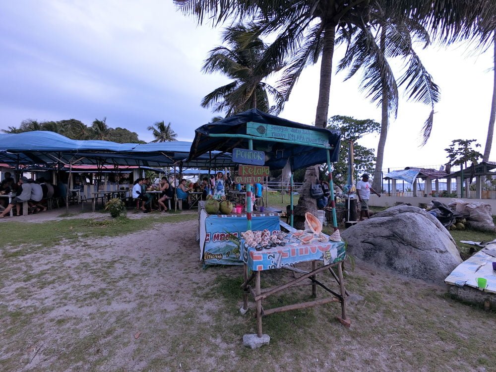 Belitung Lengkuas Island Stalls
