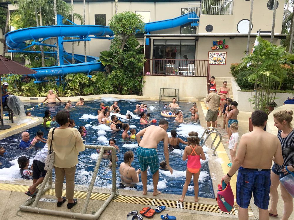 Novotel Phuket Surin Pool Foam Party