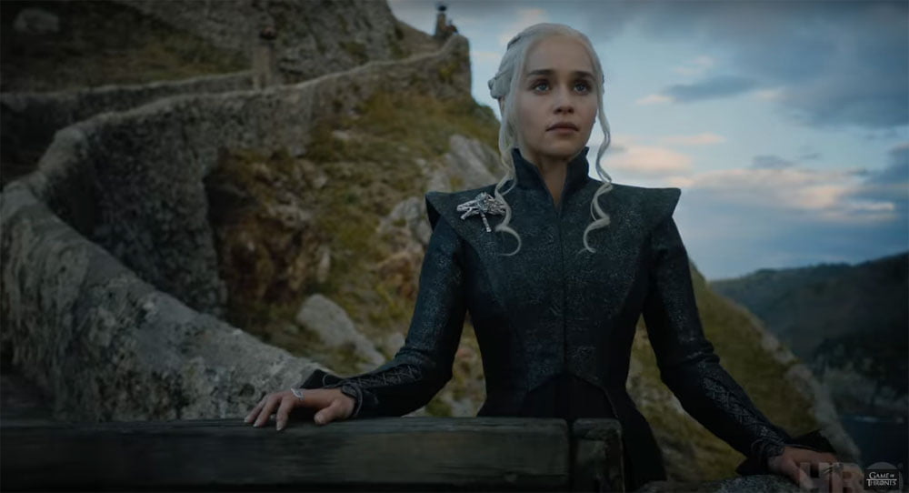 Game of Thrones Trailer Dany Standing