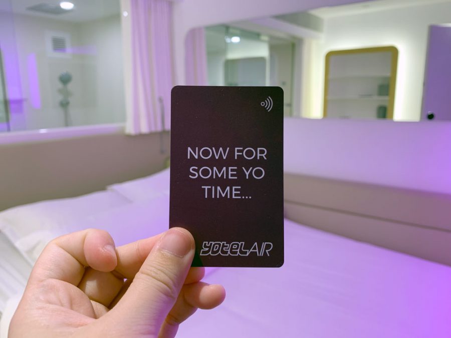 YotelAir Jewel Queen Room Keycard