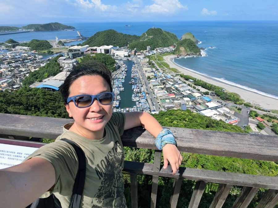 Yilan Nanfangao Viewpoint Selfie