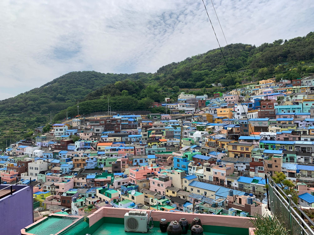 Busan Gamcheon Culture Village Houses