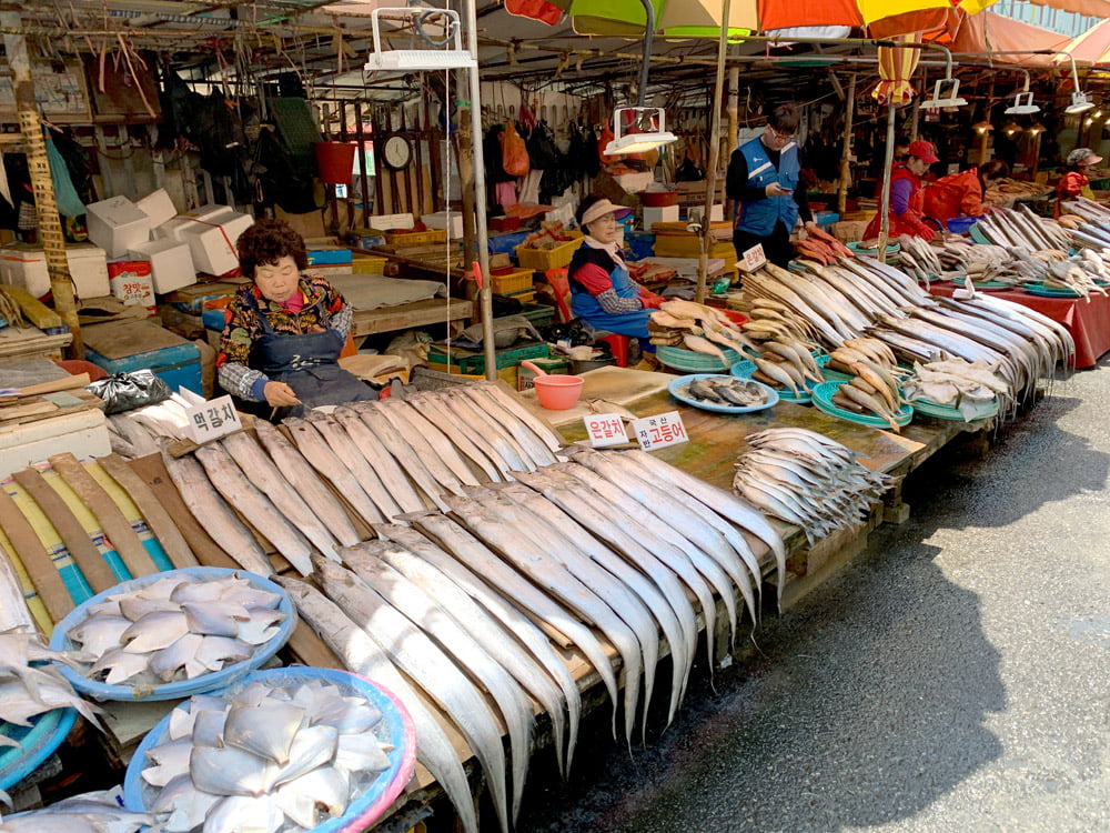 Busan Jagalchi Market Outdoors Fish