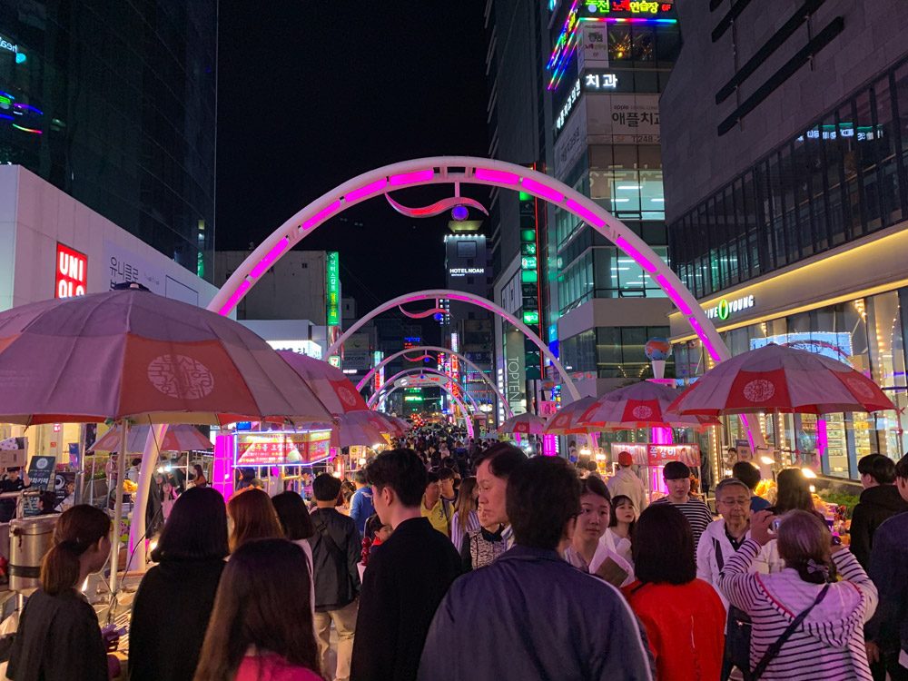 Busan Nampodong BIFF Square Night