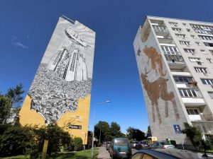 Poland Zaspa Street Art M-City Joanna Skiba