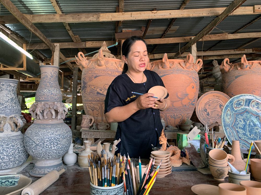 Sukhothai Prasert Antique Ceramics Teaching