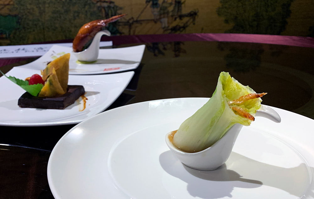Taipei NPM Silks Restaurant Cabbage