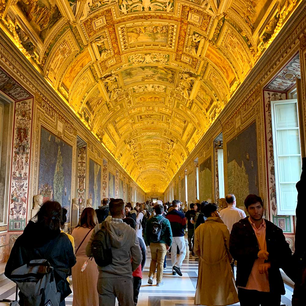 Vatican City Museum Maps Crowd