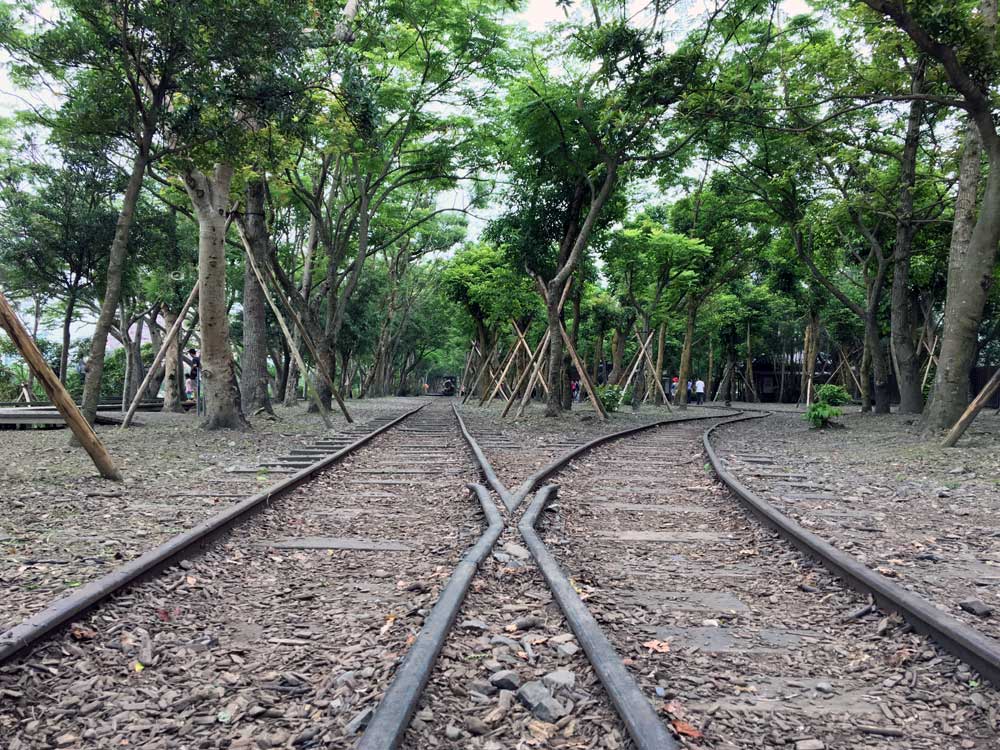 Yilan Luodong Forestry Park Railway Tracks