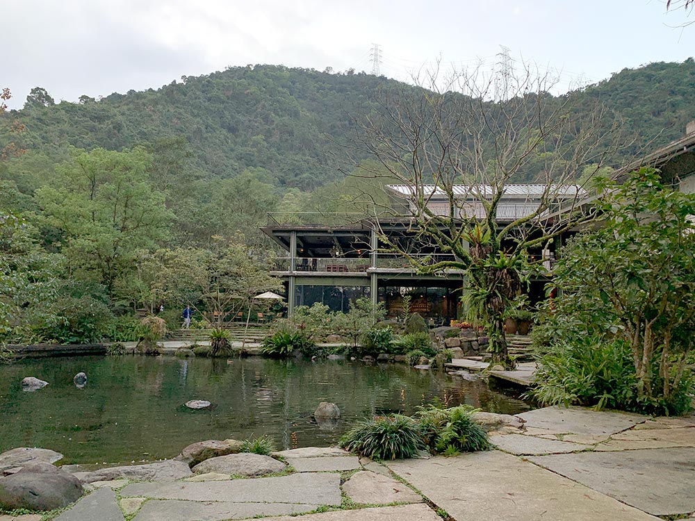 Yilan Sanfu Farm Violet Forest Main Pond Buildings