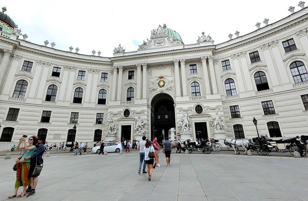 Vienna Hofburg Exterior