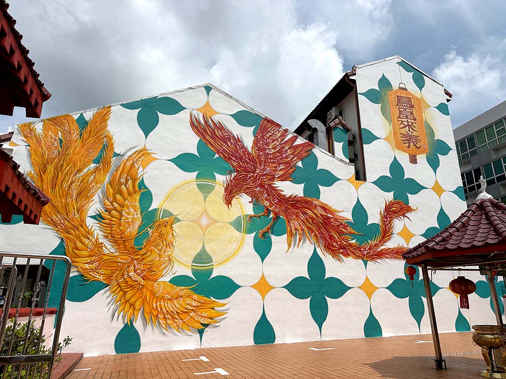 Singapore Street Art Joo Chiat Eunice Hannah Phoenix
