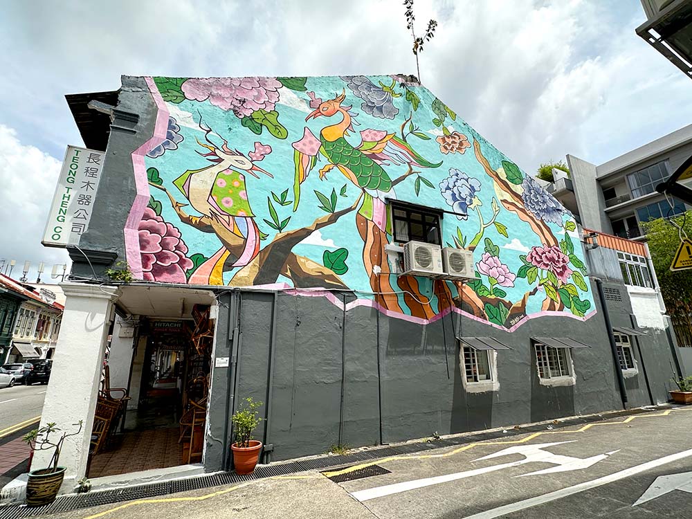 Singapore Street Art Joo Chiat Phoenix Boon