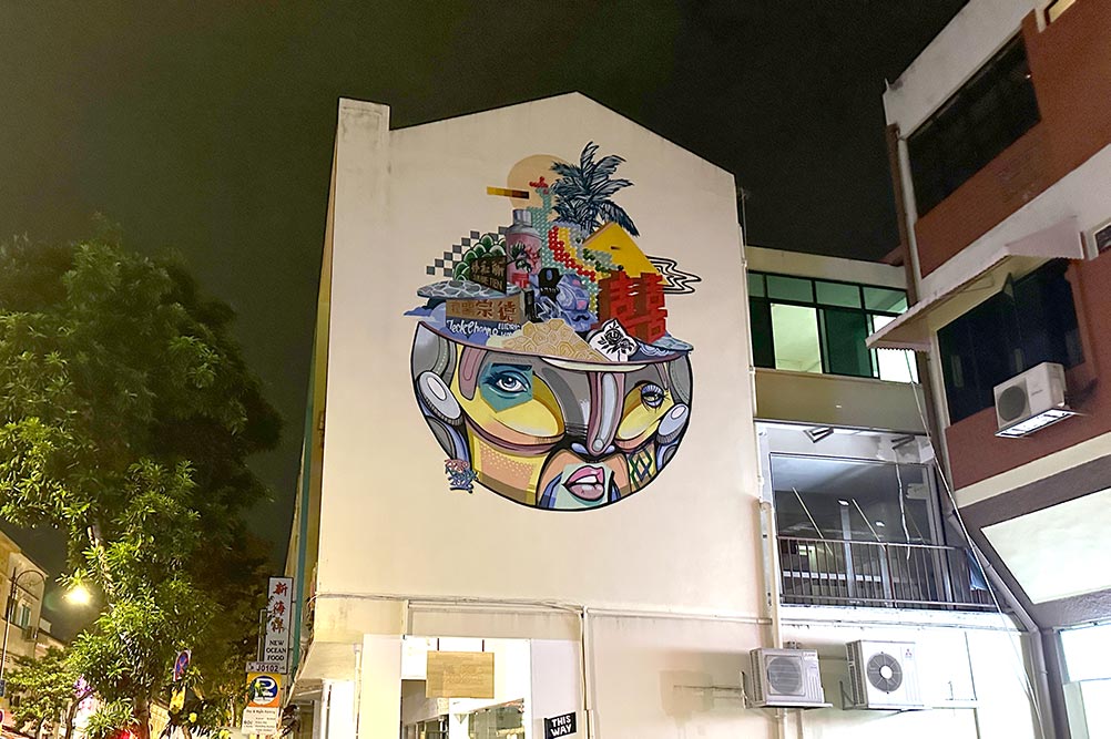 Singapore Street Art Joo Chiat Zero Dekat
