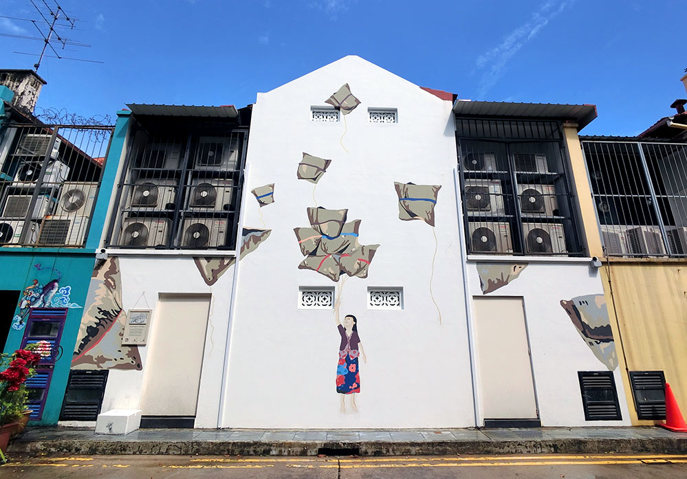 Singapore Street Art Katong Peranakan Culture Kim Choo Kueh Chang