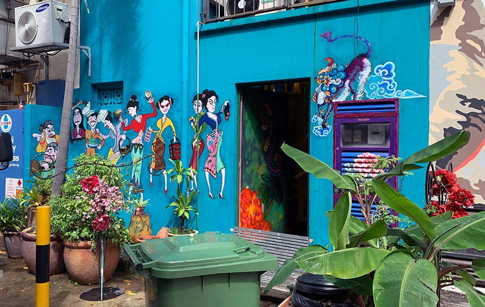 Singapore Street Art Katong Rumah Bebe