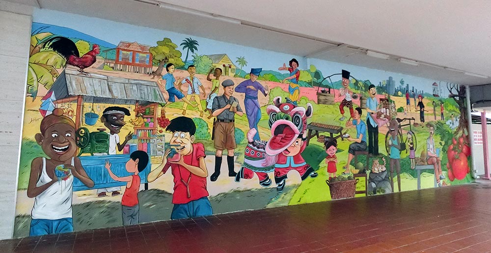 AMK Town Centre Mural