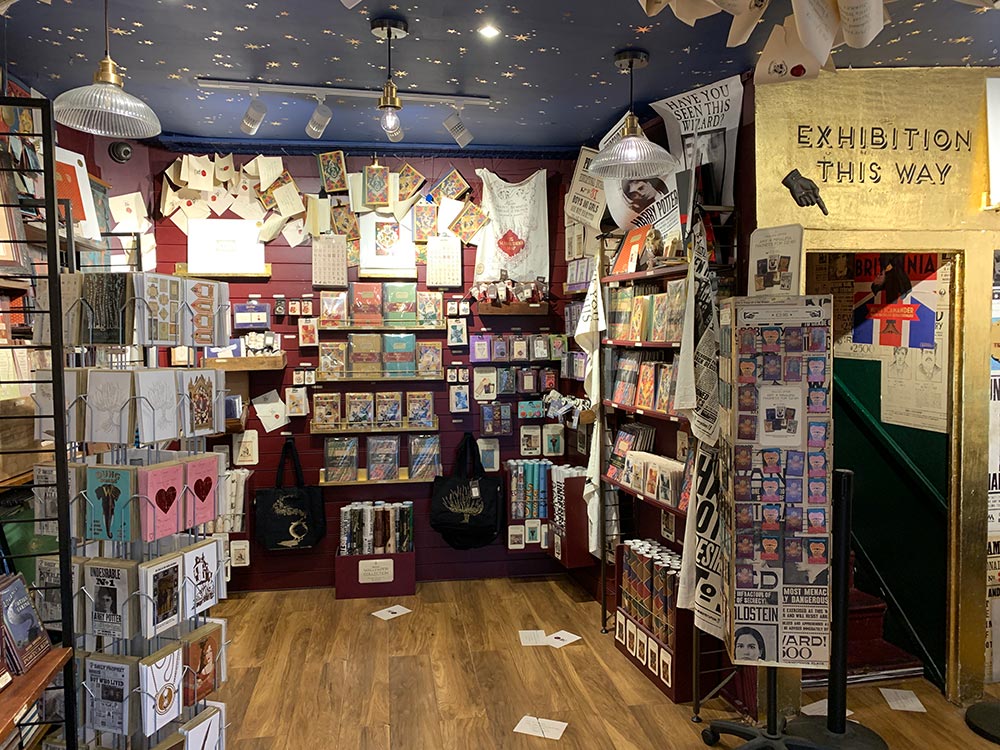 Really cute stationery in the little shophouse of the House of Minalima store