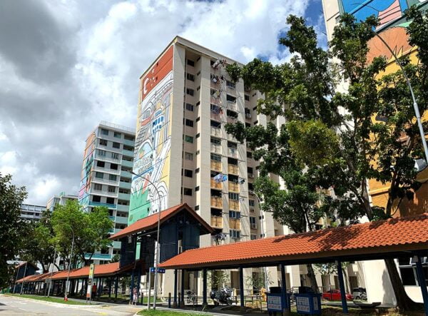 Where to find the huge Hougang HDB murals - The Occasional Traveller