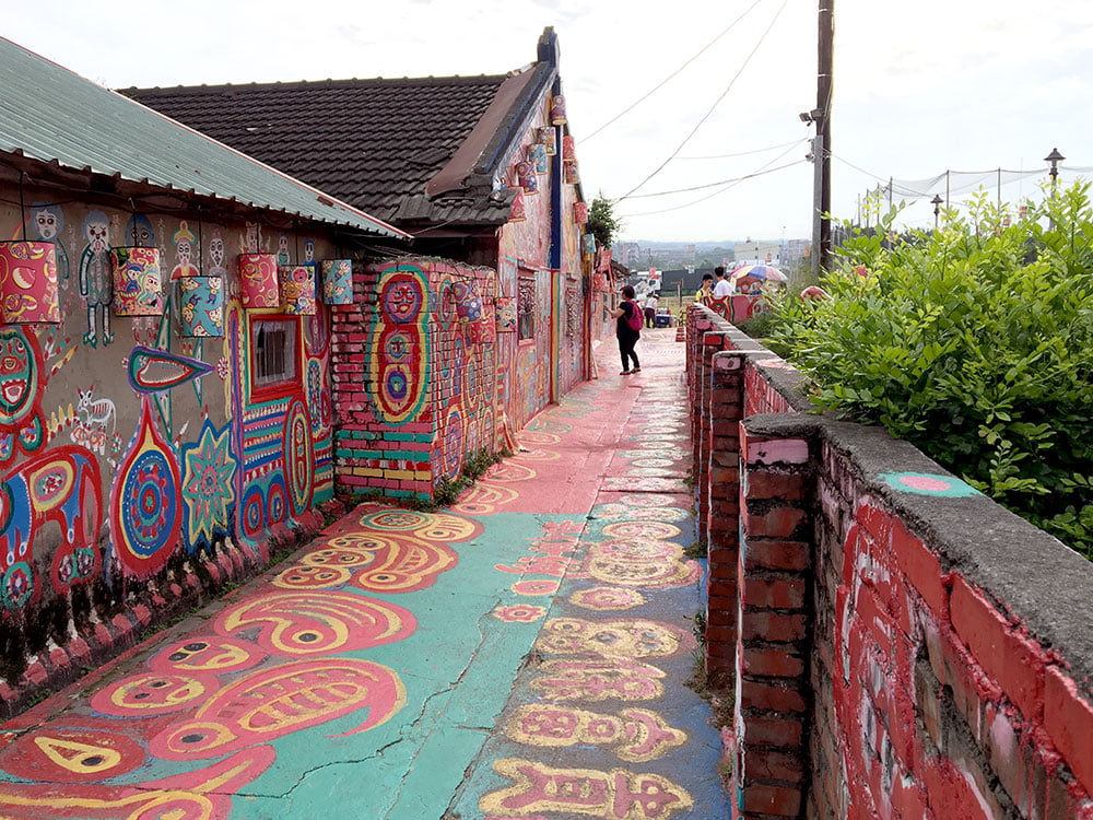 Taichung Rainbow Village Alleyway