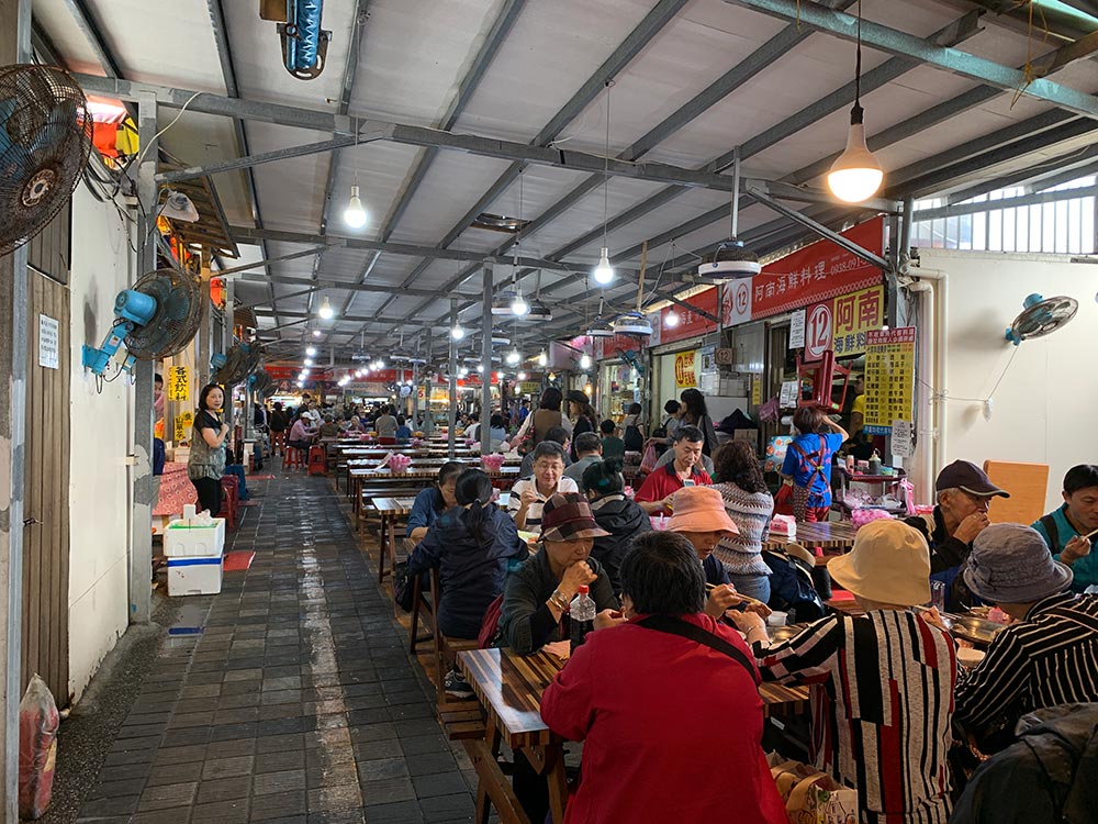 Wanli Guihou Fish Market Food Stalls