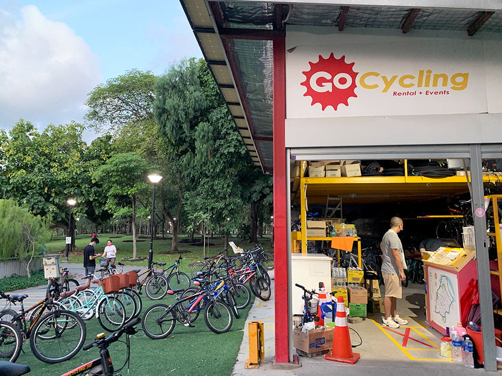 Punggol Park GoCycling Bike Kiosk