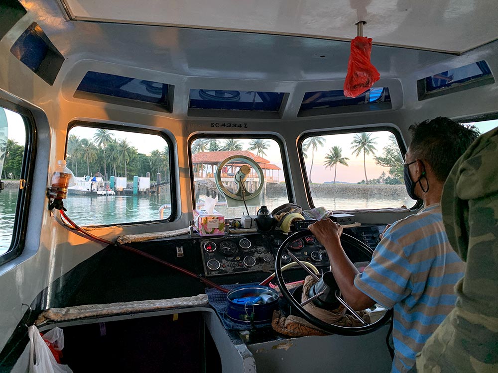Untamed Paths Pulau Hantu Boat Captain