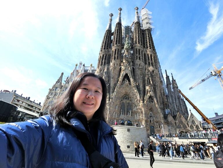 Barcelona Sagrada Familia Ext Selfie