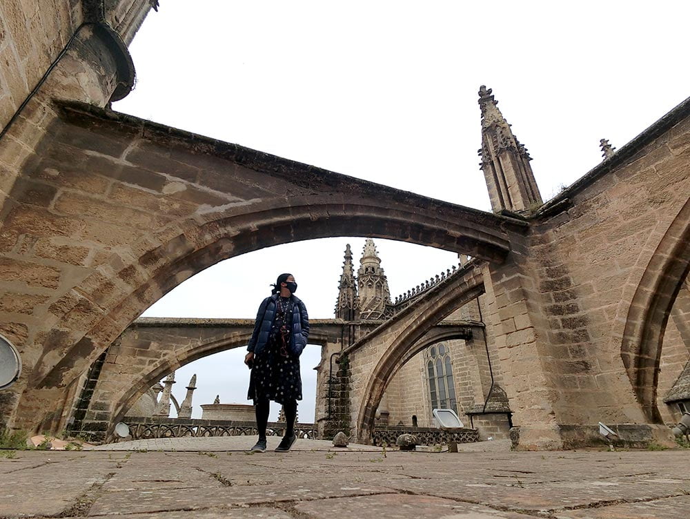 Seville Cathedral Roof Arch Me