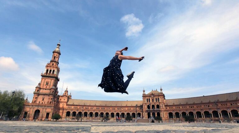 Seville Plaza de Espana Jumpshot