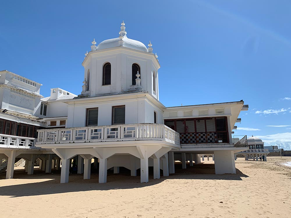 Cadiz La Caleta Beach Building
