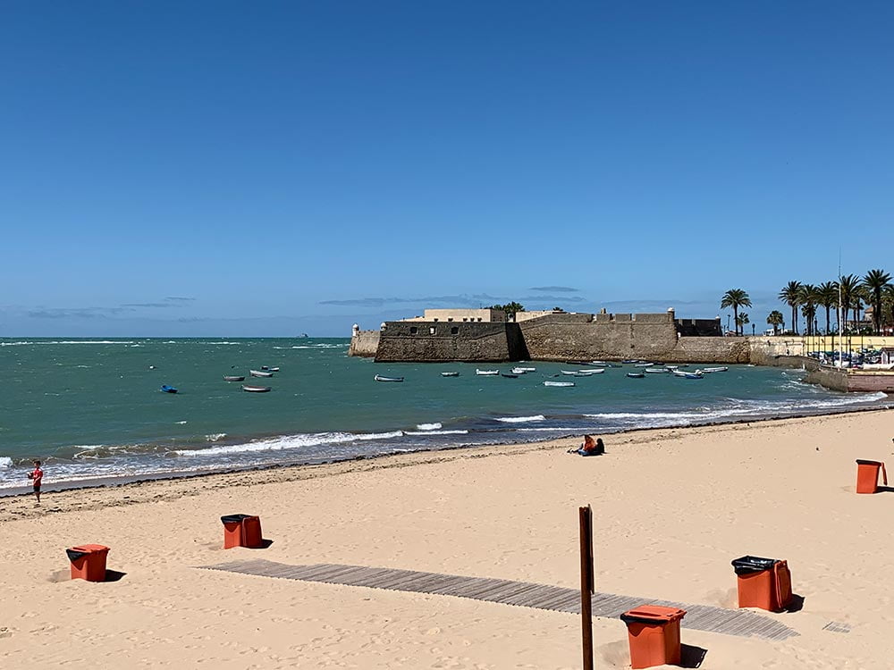 Cadiz La Caleta Waterfront Santa Catalina Castle