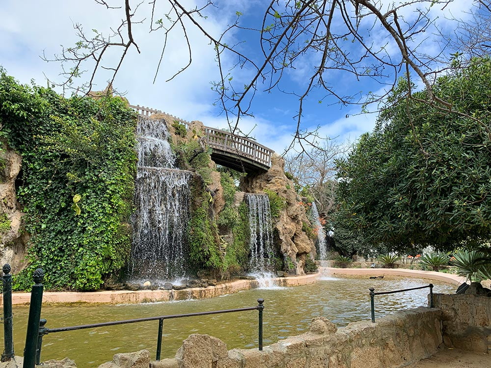 Cadiz Park Genovese Waterfall