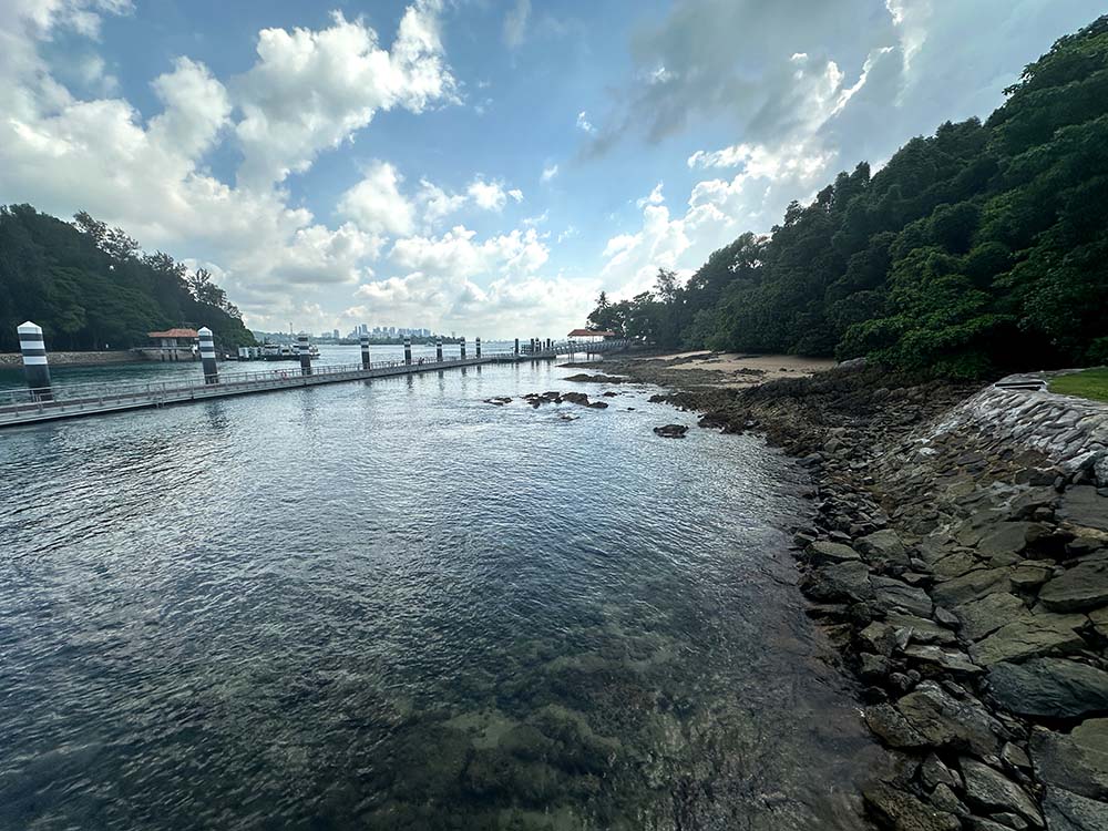 Big Sisters Island Floating Boardwalk Water