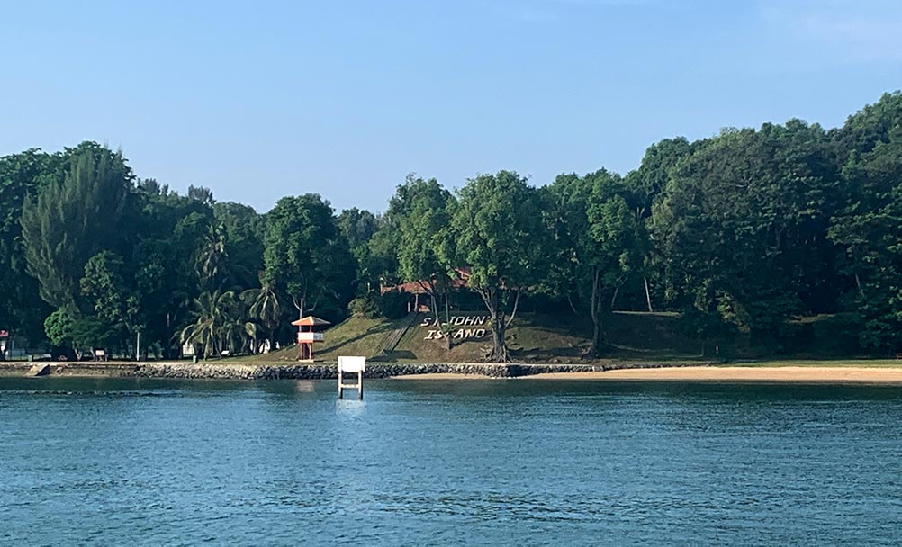 St Johns Island Name from Boat