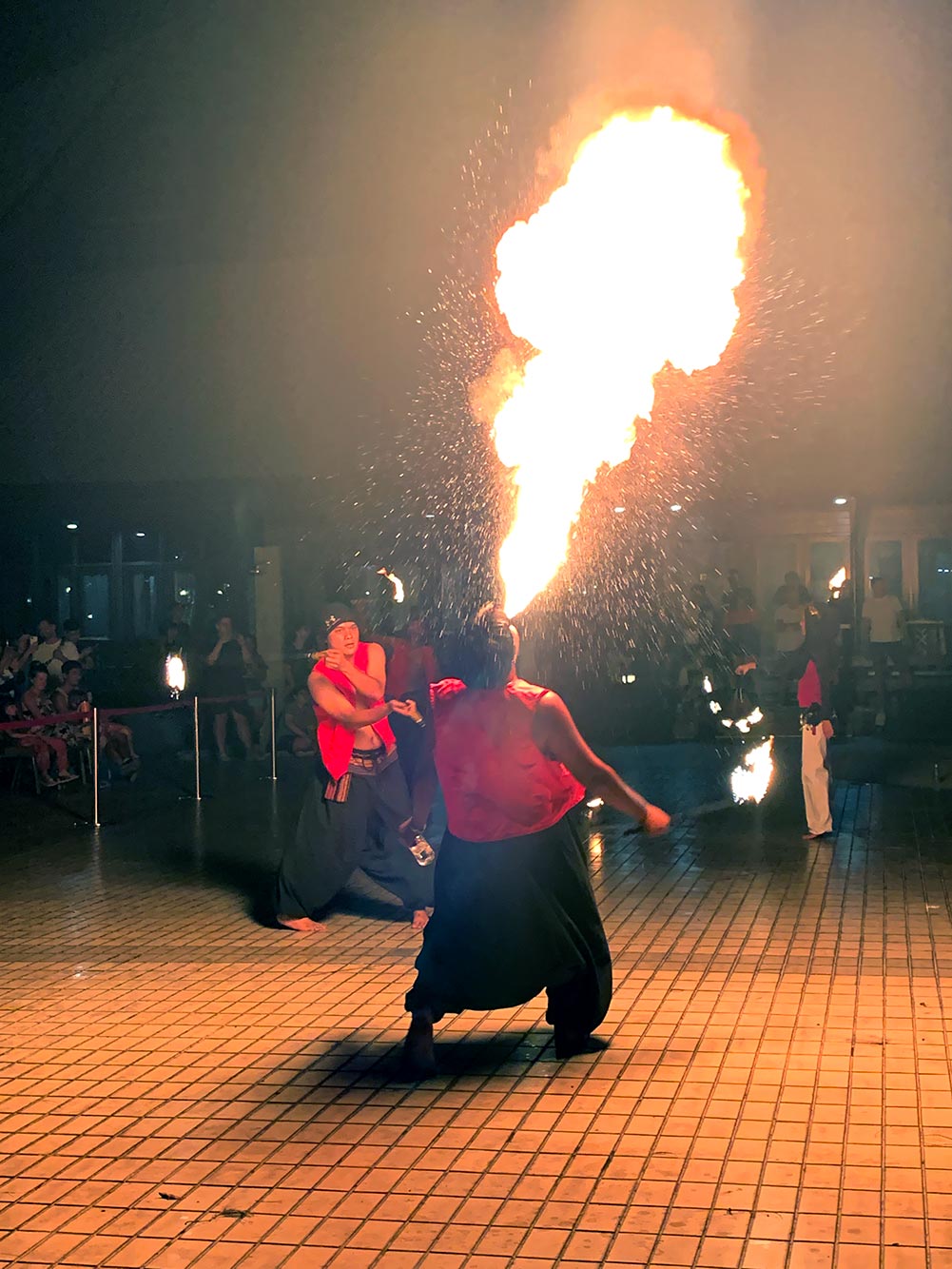 Tioman Berjaya Fire Show Flame