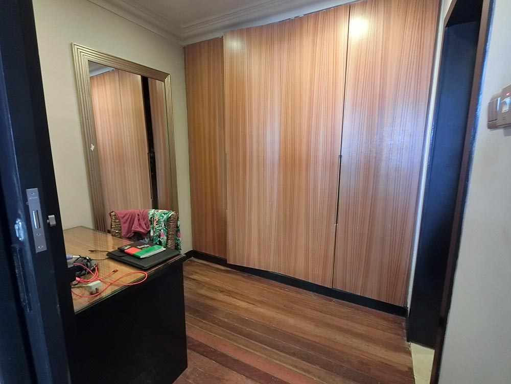 Dressing room area and wardrobes