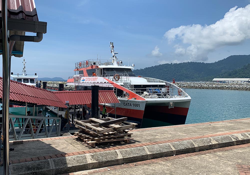 Tioman Ferry Cataferry Boat