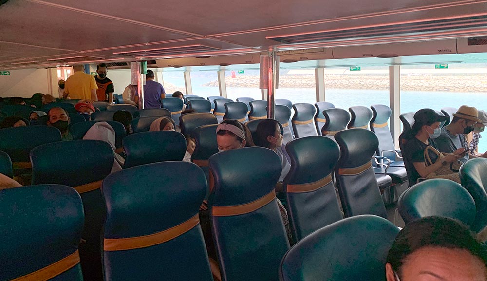 Tioman Ferry Cataferry Seats