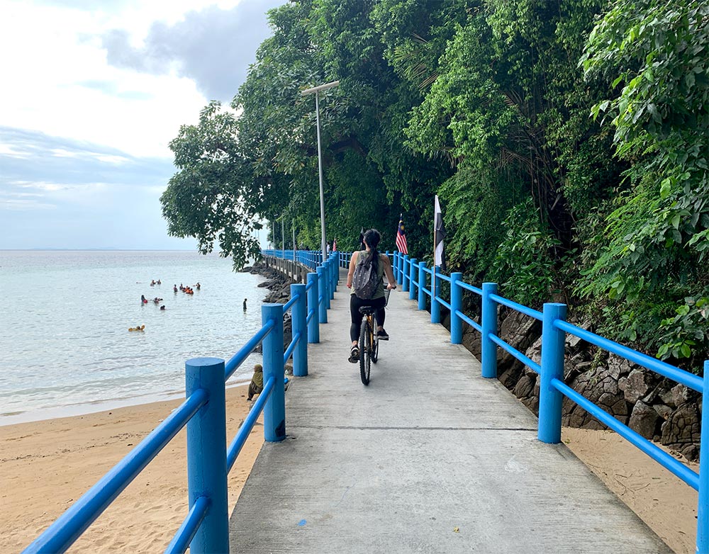 Tioman Tekek-ABC Link Cycling Path