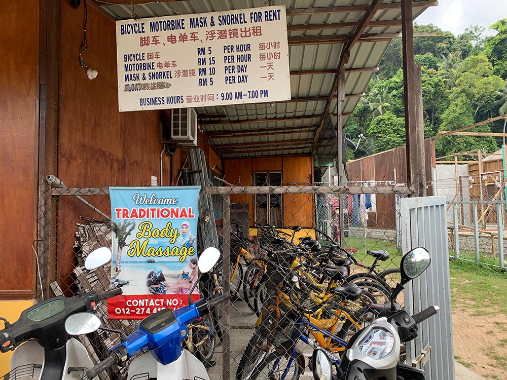 Tioman Tekek Cheers Chalet Bike Rental