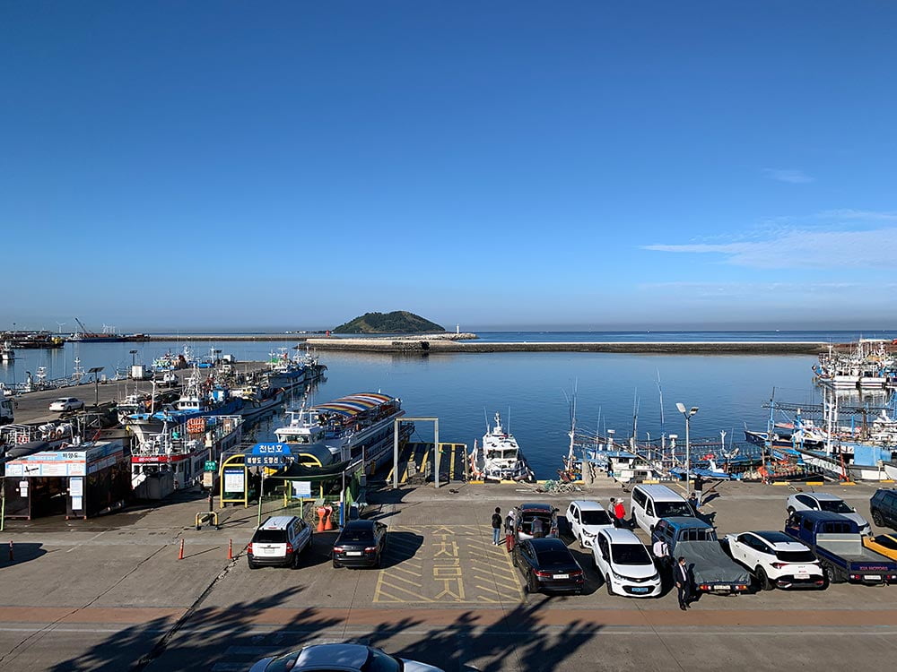 Jeju Biyangdo Hansuri Port View