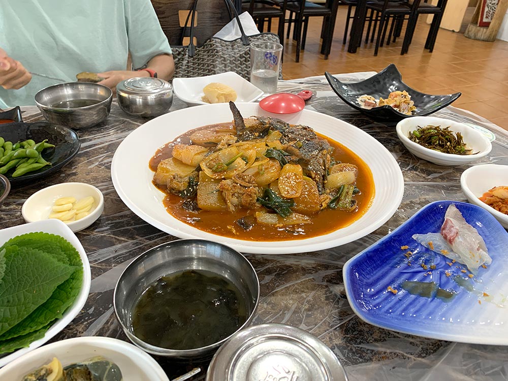 Jeju Hallim Sea Pollack Village Restaurant Fish