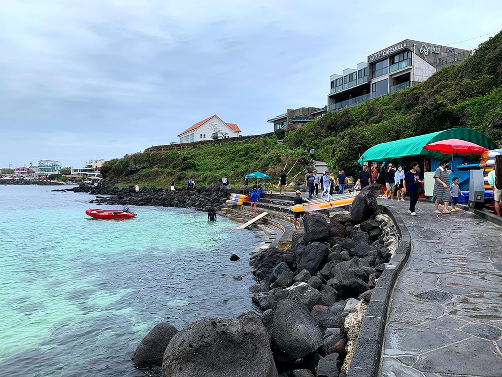 Jeju Handam Coastal Trail Kayaking