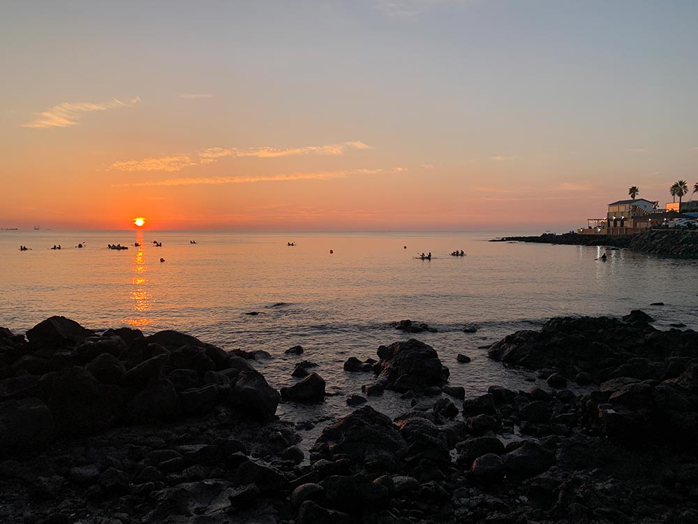 Jeju Handam Coastal Trail Sunset Kayaks