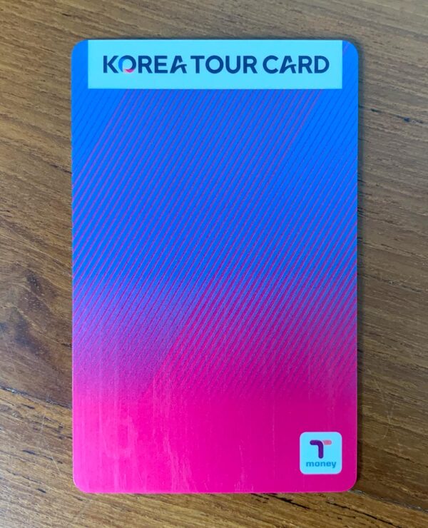 Korea Tour Card T Money