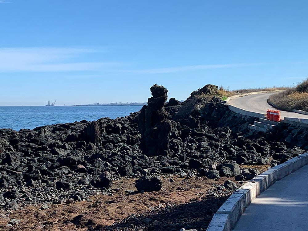 Jeju Biyangdo Coastal Trail Mother Rock