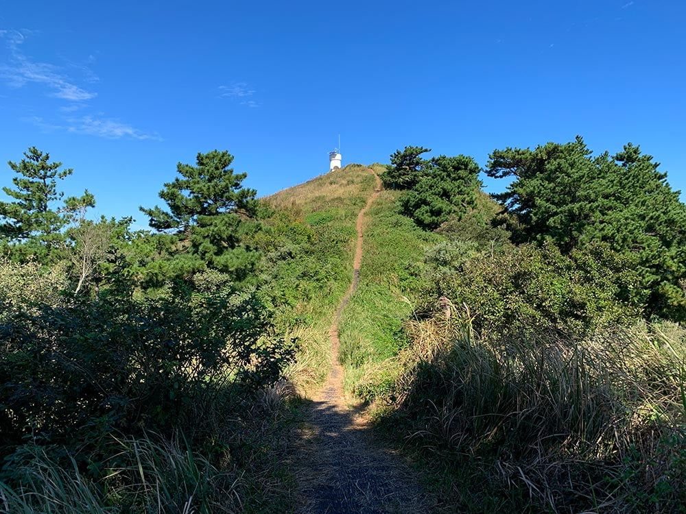 Jeju Biyangdo Lighthouse Peak View