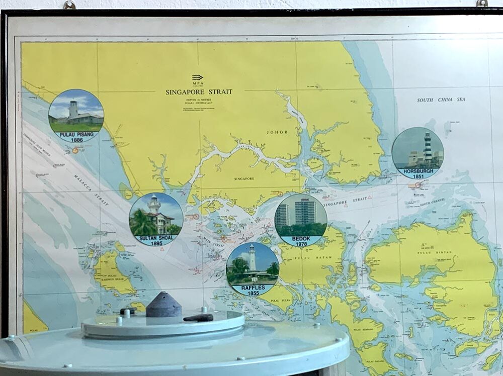 Raffles Lighthouse Museum Map